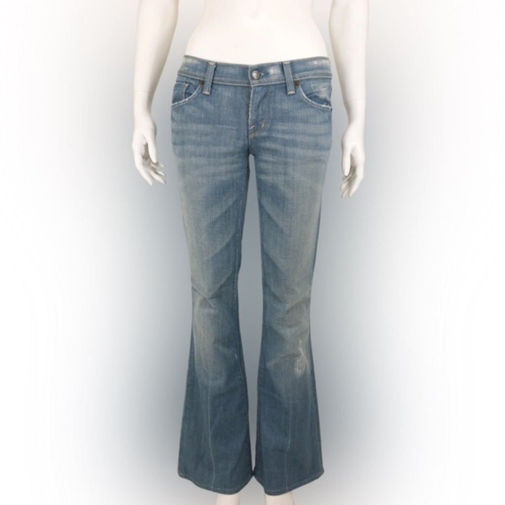 Citizens Of Humanity Light Blue Wide Leg Jeans